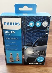 Nové LED H4 žárovky Philips Ultinon Pro 6000 HL