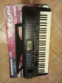 Elektricke klavesy yamaha psr 220