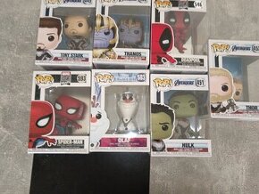 7x Funko pop figurek