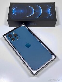 iPhone 12 Pro Max Pacific Blue BATERIE 100% TOP