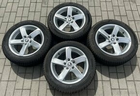 Octavia - 16" alu + zimní 205/55 R16 Barum, DOT3322 - 1