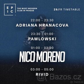 Nico Moreno EPIC Praha