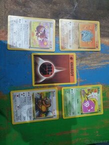 Pokémon kartičky kartička karty pokémoni Basic set rok 1999