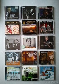 CD country, rock'n'roll a jiné