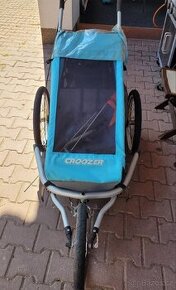 Croozer pro 1 dítě s RUČNÍ BRZDOU - 1