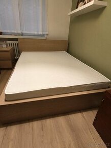 Postel Ikea Malm, 140 cm