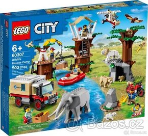 LEGO City 60307 Záchranářský kemp v divočině