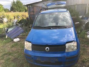 Fiat Panda 1,1 použ.Ok díly kapota s panty 850 kč,