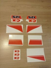 ČZ 125/519 samolepky