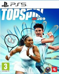 TOP SPIN 2K25 - PLAYSTATION 5 - PS5 - NOVÁ - ZABALENÁ