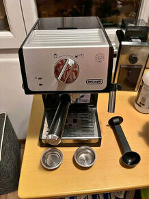 Pákový kávovar De'Longhi ECP 33.21 W + mlýnek - 1