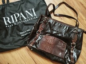 Kožená kabelka Ripani