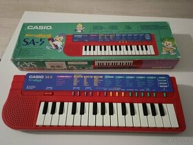 Dětské piano Casio SA-5-FUNKČNÍ