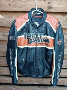 BUNDA HARLEY DAVIDSON ORANŽOVÁ - XL - 1