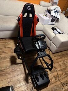 Logitech g29 + shifter + playset ( sim rig / sedacka )