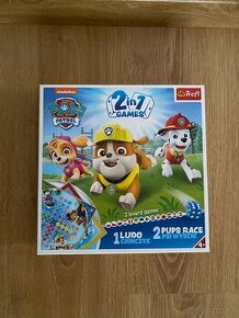 Trefl Společenská hra Paw Patrol 2v 1