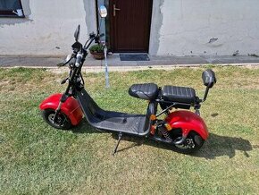 Leramotors Scooters C2 1500W - červená (nová 40km)