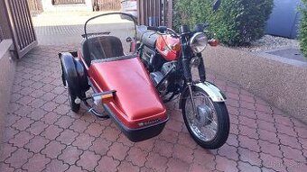 Jawa 350/634 sidecar 562- Italka rok 1983