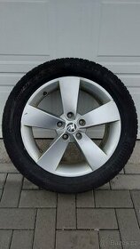 Škoda Karoq alu kolo Ratikon 5x112 215/55/17 zimní - 1