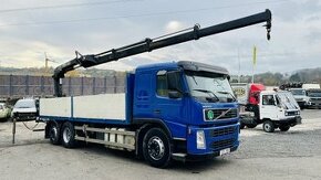 6.6m valník Volvo 6x2 spaní + HIAB 144