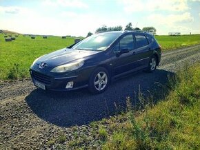 Peugeot 407 sw, 1.8 85 kW benzín, tažné, 2005, platná STK