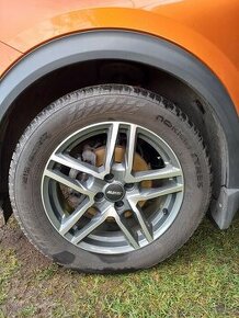 Obute ALU kola 17” - zimni gumy Peugeot 2008