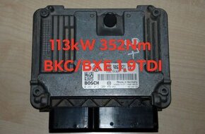 Upravená jednotka motoru 1.9TDI BKC/BXE 113kW/352Nm, EGR