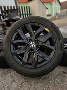 ORIGINÁL Alu Volkswagen Nivelles R17, 5x112 - TOP STAV, ZIMA