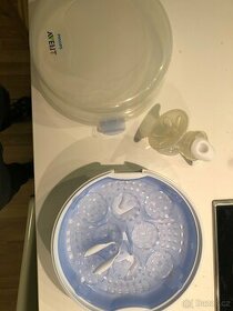 Philips Avent Parní sterilizátor SCF281 + manuální odsavacka