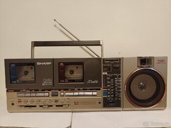 Sharp QT89HG radiomagnetofon retro kazeťák