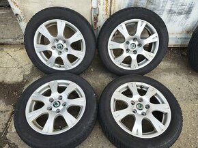 16"zimní alu sada Sirius 5x112 origo Octavia 2 Golf 5 6 Leon