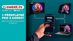 Sweet tv voucher L 12 mesicu ( internetova televize)