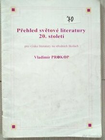 Přehled světové literatury 20. století pro SŠ