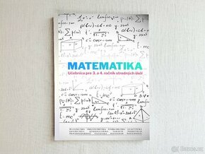 Matematika pre 3. a 4. ročník stredných škôl - 1