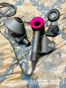 Vydoušeč vlasů/fén DYSON SUPERSONIC FUCHSIA