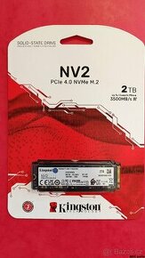 Nový SSD disk Kingston NV2 PCIe 4.0 NVMe M.2 2TB Záruka