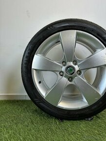 Alu kola 5x112r17 s letním pneu (pegasus)