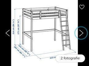 patrová postel ikea