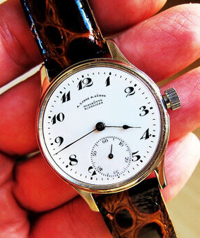 A.LANGE & SÖHNE 1900 luxusní náramkové / kapesní hodinky