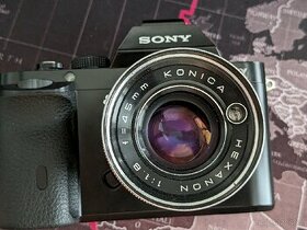 Konica Hexanon 45mm f1.8