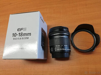 Objektiv Canon 10-18mm f/4.5-5.6 EF-S IS STM