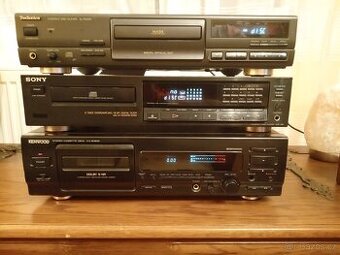 Kenwood Deck KX-5060S,Technics SL-PG490,Sony CDP-490