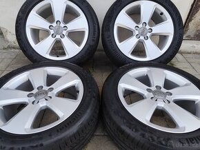 ALU 5x112 r17 AUDI + PNEU - PĚKNÁ SADA