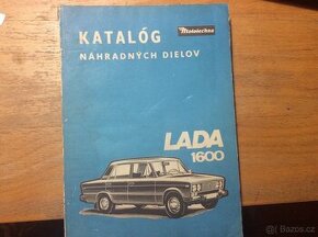 Katalog náhradních dílu Lada 1600 rok 1982 - 1