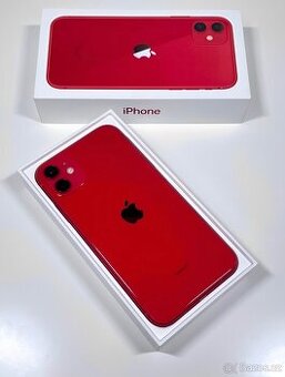 iPhone 11 Red KONDICE BATERIE 100% TOP