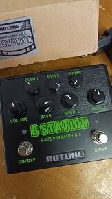 Hotone B Station Bass Preamp/DI pedal - 1