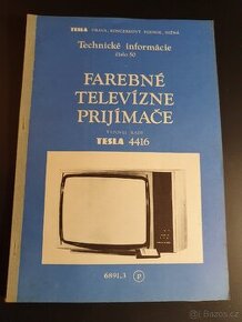 Staré televize Tesla ORAVA - technické informace