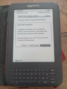 Čtečka knih Amazon Kindle 3