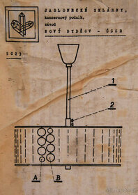 Retro-lustr-válcový se skleněnými ozdobnými závěsy