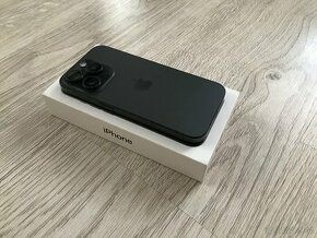 Apple iPhone 15 Pro 128 GB černý titan